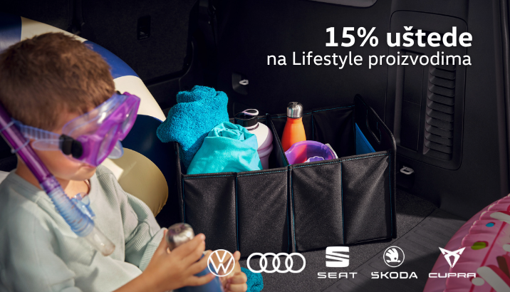 15% uštede na lifestyle opremu